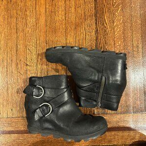 Sorel Wedge Booties Buckle 9